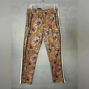 Urban Outfitters track Pants  Paisley Zip Pockets unisex size Small